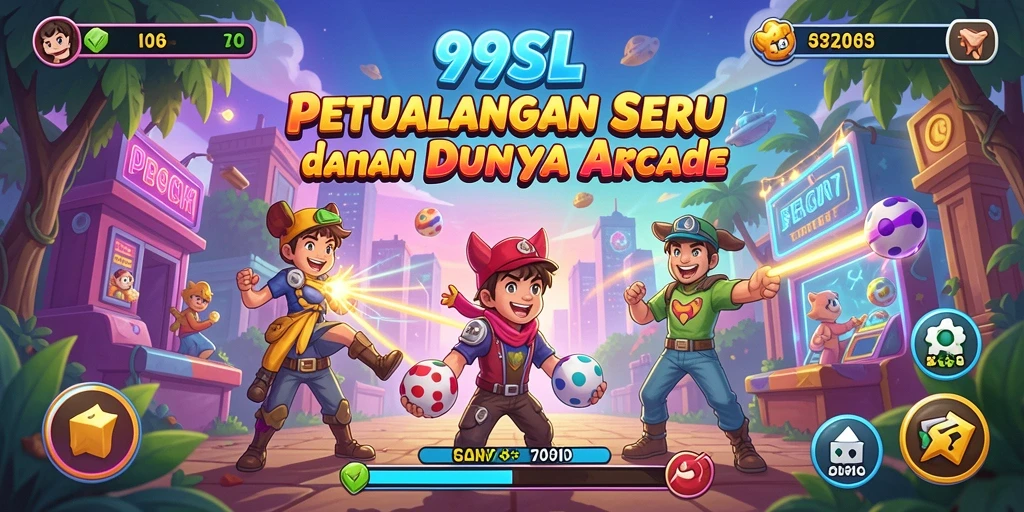 Tampilan gameplay seru dari 99SL dalam dunia Arcade.