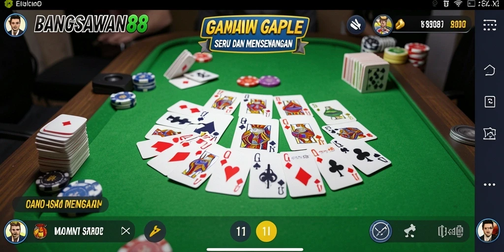 Screenshot gameplay BANGSAWAN88 yang seru dan interaktif.