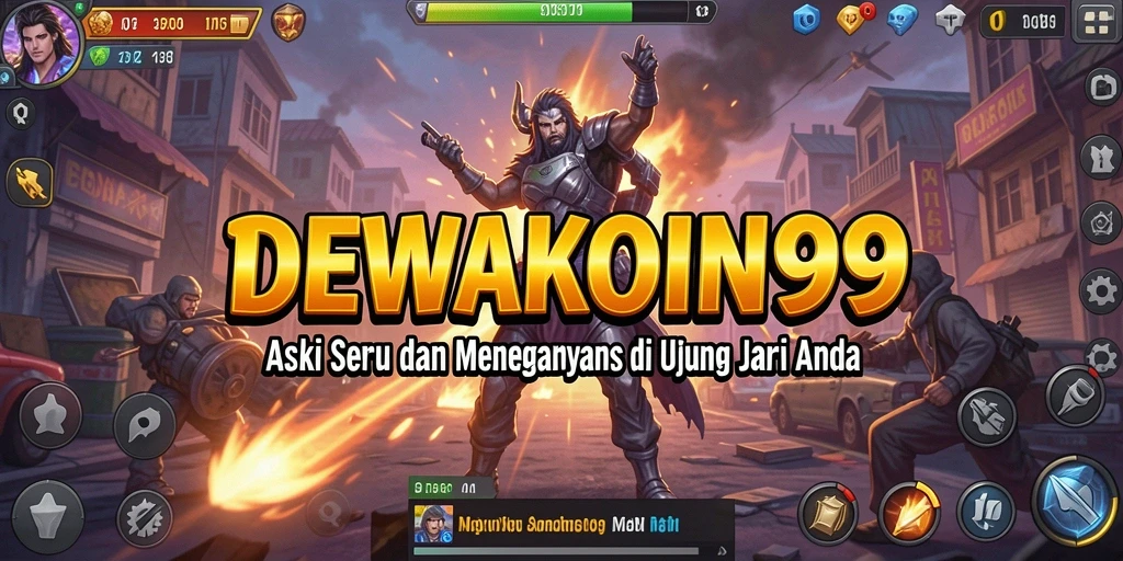 Screenshot utama DEWAKOIN99 menunjukkan gameplay Action yang mendebarkan.