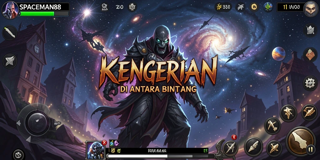 Gameplay SPACEMAN88 yang mencekam di luar angkasa.