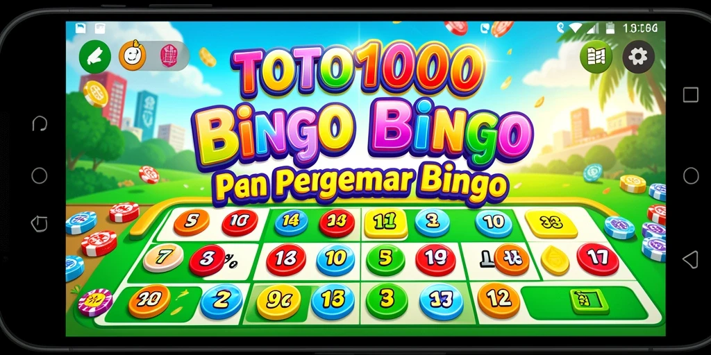 Tampilan antarmuka gameplay Bingo di TOTO1000 yang menarik.